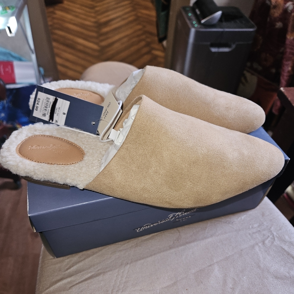 Universal Thread Women’s Mules Sz 8 Tan